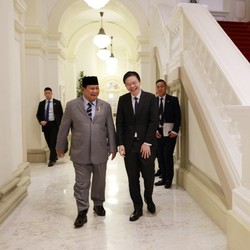 Prabowo Bertemu PM Singapura yang Baru, Bahas Apa Saja?