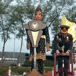 Jokowi Beri Pesan ke Pertamina & PLN di Upacara Hari Lahir Pancasila