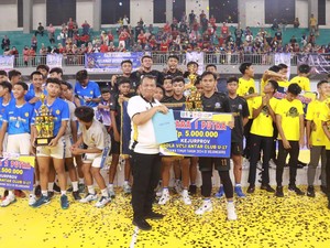 Kejurprov Voli U-17 Bojonegoro Tuntas, Ini Pemenanganya