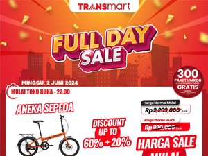 Buruan Serbu! Beli Sepeda di Transmart Full Day Sale Dapat Potongan Jutaan