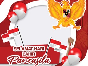 45 Twibbon Hari Lahir Pancasila 2024 yang Estetik, Yuk Unggah di Medsos!