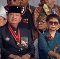 Potret Pejabat-Menteri Jokowi Hadiri Upacara Hari Lahir Pancasila
