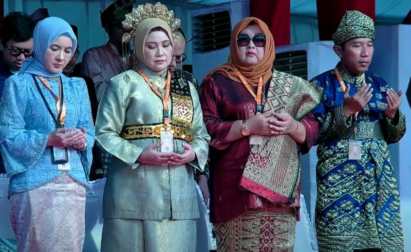 Presiden Joko Widodo menyampaikan pidato saat pacara peringatan hari lahir Pancasila tahun 2024 di Dumai, Sabtu (1/6/2024). (YouTube/Sekretariat Presiden) Presiden Joko Widodo menyampaikan pidato saat pacara peringatan hari lahir Pancasila tahun 2024 di Dumai, Sabtu (1/6/2024). (YouTube/Sekretariat Presiden)