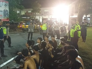 Ngaku Pesilat, 16 Pemuda Mabuk di Jombang Ditangkap Polisi dan Warga