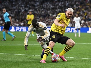 Final Liga Champions: Dortmund Vs Madrid 0-0 di Babak Pertama