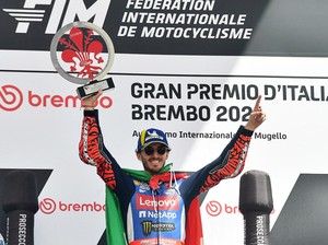 Klasemen Pebalap Usai MotoGP Italia 2024: Bagnaia Kuntit Martin, Marini Masih 0 Poin