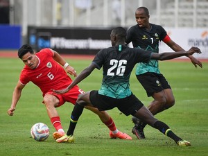 Hasil Indonesia Vs Tanzania: Skuad Garuda Ditahan Imbang 0-0