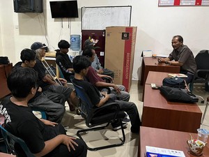 Ricuh Konvoi Pemotor di Simpang Galeria Jogja, 4 Orang Diamankan