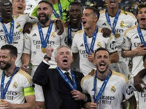 Real Madrid dan Carlo Ancelotti Pertegas Rekor di Liga Champions