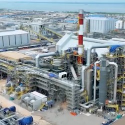 Penampakan Udara Smelter Terbesar di RI, Bakal Beroperasi Bulan Ini