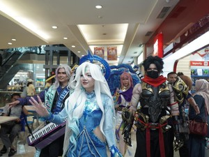 Totalitas! Penampilan Cosplayer Bobocu Curi Perhatian Acara MGL Kurafest