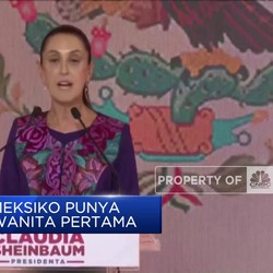 Video: Claudia Sheinbaum Jadi Presiden Perempuan Pertama di Meksiko