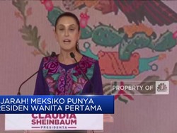 Video: Claudia Sheinbaum Jadi Presiden Perempuan Pertama di Meksiko