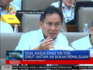 Video: Dirut Antam Buka Suara Soal Kasus Pemalsuan Emas 109 Ton