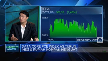 Video: Data Core PCE Index AS Turun, IHSG & Rupiah Kompak Menguat