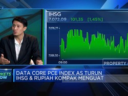 Video: Data Core PCE Index AS Turun, IHSG & Rupiah Kompak Menguat