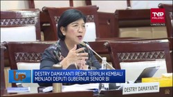 Video: Destry Damayanti Terpilih Lagi Jadi Deputi Gubernur Senior BI