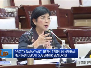 Video: Destry Damayanti Terpilih Lagi Jadi Deputi Gubernur Senior BI