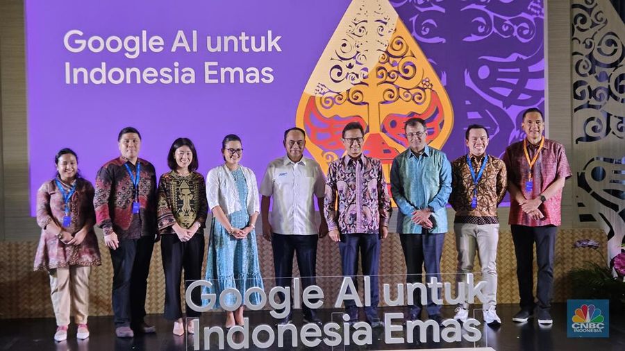 Google melakukan investasi senilai US$15 juta (Rp243 miliar) di kawasan Asia Pasifik, bertajuk AI Opportunity Fund yang didukung oleh Google.org. (CNBC Indonesia/Intan)