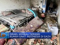 Video: Israel Kembali Serang Rumah Sakit Indonesia di Gaza