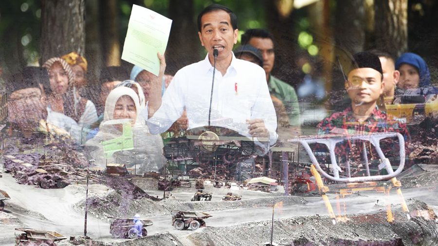 Jokowi Bagi-Bagi Jatah Izin Tambang IUP ke Ormas
