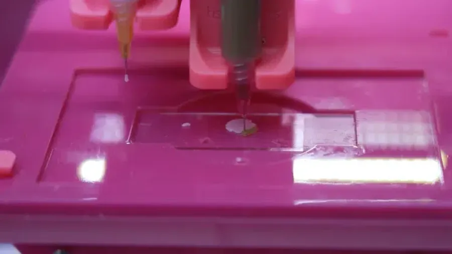 L’Oreal mengatakan pihaknya bekerja sama dengan perusahaan rintisan dan lembaga penelitian untuk melakukan bioprint pada kulit yang benar-benar dapat “dirasakan”. (Dok. L’Oreal via CNBC Internasional)