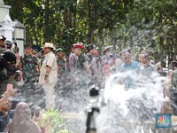 Prabowo Kasih Bantuan Sumber Air Bersih di Gunungkidul, Panen Bisa 3x