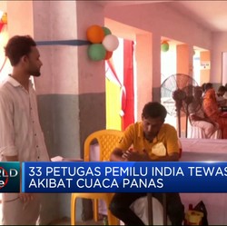 Video: Panas Ekstrem Bakar India, Picu Tewasnya 33 Petugas Pemilu