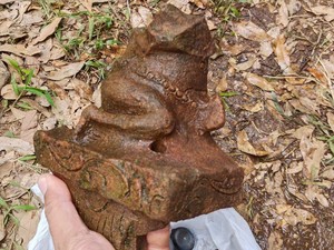 Artefak Terakota Ditemukan di Situs Candi Bubrah Jepara