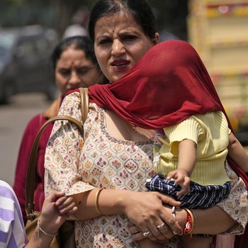 Potret Gelombang Panas Hantam India 52,9 Celcius Buat Warga Tewas