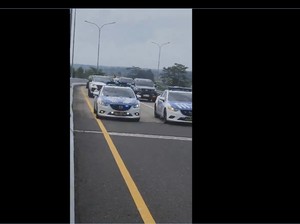 Viral Rombongan Fortuner Pakai Sirine-Strobo dan Dikawal Polisi