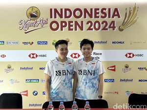 Apri/Fadia Lebih Pede Hadapi Babak Kedua Indonesia Open 2024