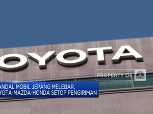 Skandal Mobil Jepang Melebar, Toyota-Mazda-Honda Setop Pengiriman