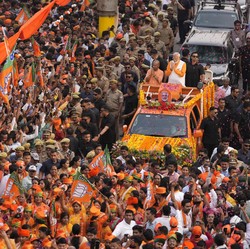 Narendra Modi di Ambang Kemenangan dalam Pemilu India, tapi...