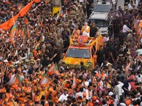 Narendra Modi di Ambang Kemenangan dalam Pemilu India, tapi...