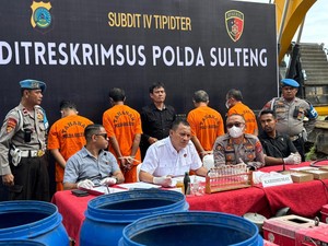 2 WNA China Jadi Tersangka Tambang Emas Ilegal di Palu, Negara Rugi Rp 11 M