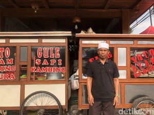 Buah Kesabaran Urip hingga Sukses Jadi Penjual Sate di Bandung