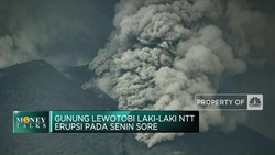 Update Erupsi Gunung Lewotobi Laki-Laki NTT & Gunung Ibu di Halmahera