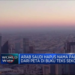 Video: Arab Saudi Hapus Nama Palestina Dari Peta di Buku Teks Sekolah