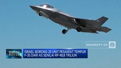 Video: Israel Borong 25 Unit Pesawat Tempur F-35 dari AS