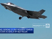 Video: Israel Borong 25 Unit Pesawat Tempur F-35 dari AS