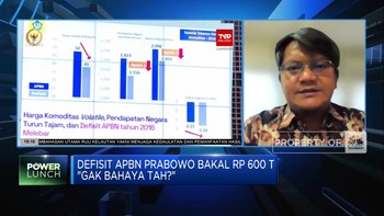 Defisit APBN Prabowo Rp 600 Triliun Dinilai Terlalu Tinggi, Bahaya?