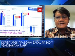 Defisit APBN Prabowo Rp 600 Triliun Dinilai Terlalu Tinggi, Bahaya?