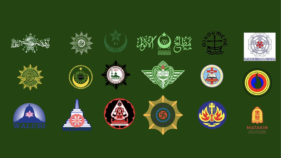 Foto Kombinasi Sejumlah Organisasi Keagamaan di Indonesia. (Ist)