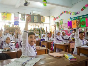 Sekolah di Madina Kembali Gelar Belajar Tatap Muka Usai Kualitas Udara Membaik