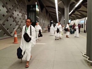 Rombongan Jemaah Haji Maktour Tiba di Makkah
