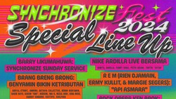 Hadirkan 160 Musisi, Synchronize Fest 2024 Angkat Tema Together Bersama