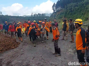 Satu Lagi Korban Longsor Lumajang Ditemukan Tewas di Kedalaman 8 Meter