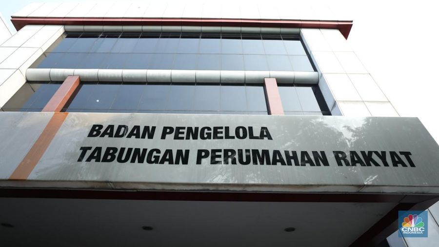 Suasana Kantor BP Tapera di Jl. Falatehan, Melawai Kebayoran Baru, Jakarta Selatan, Rabu, 5/6. (²©²ÊÍøÕ¾/Tri Susilo)