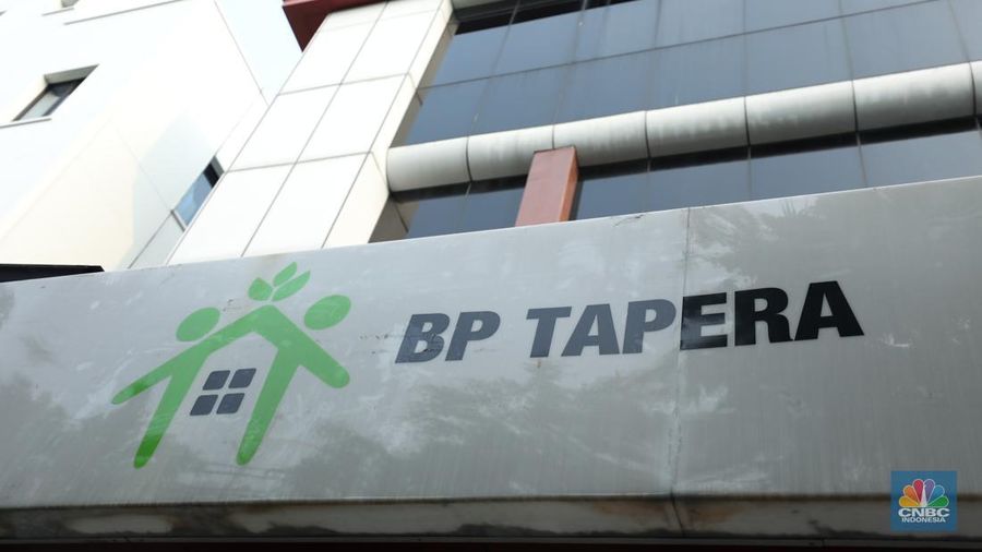 Suasana Kantor BP Tapera di Jl. Falatehan, Melawai Kebayoran Baru, Jakarta Selatan, Rabu, 5/6. (CNBC Indonesia/Tri Susilo)